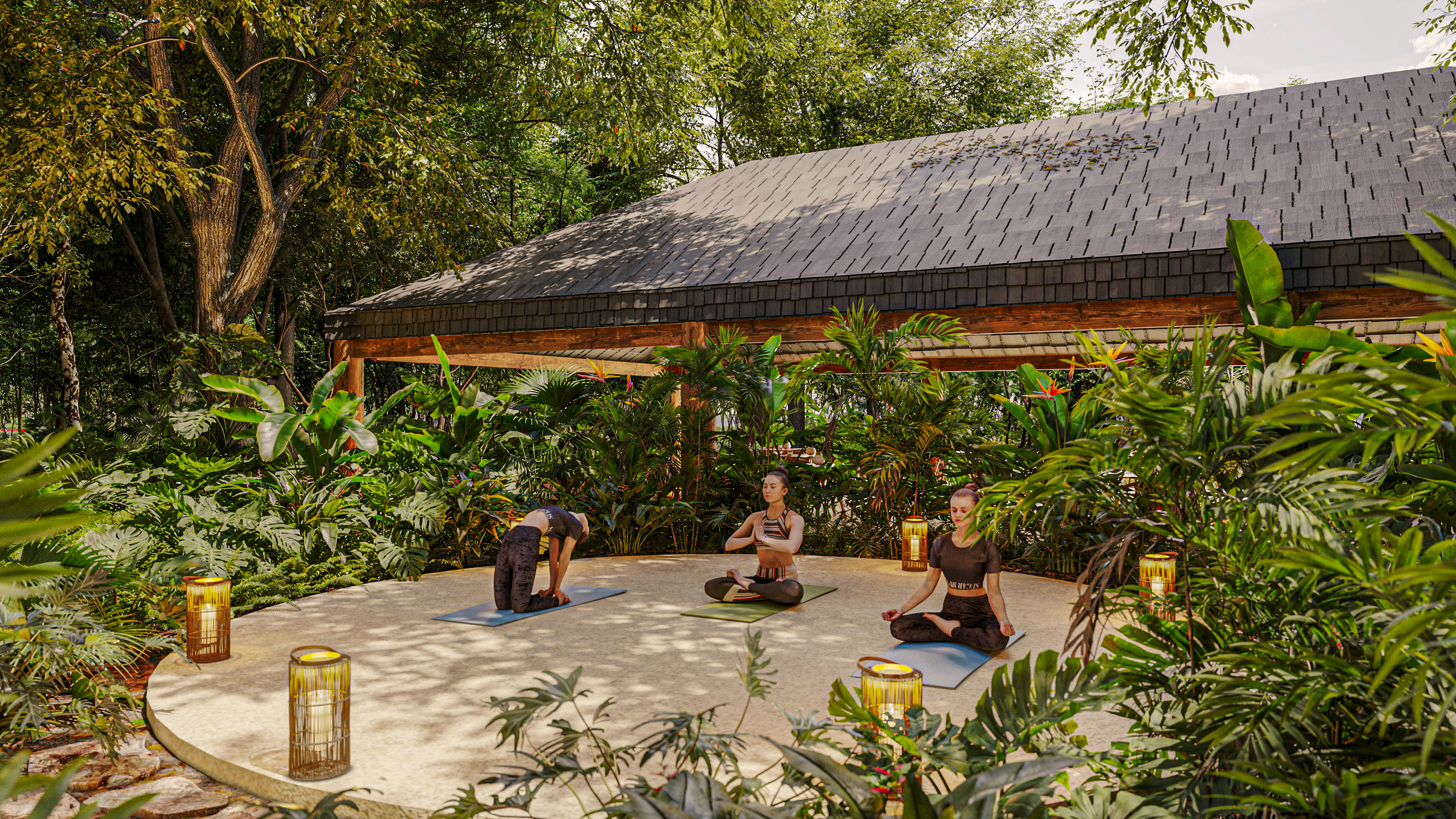 Área de Yoga y Meditación